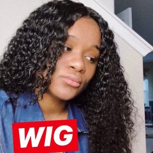 Malaysian curly wig (3 bundles + closure )